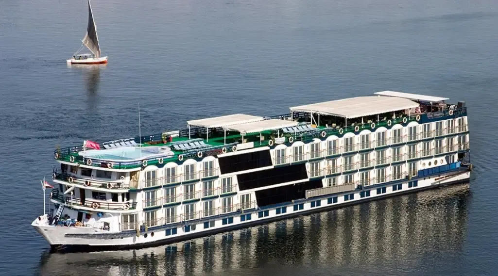 Exterior view of the MS Monica Nile Cruise Nile cruise ship
